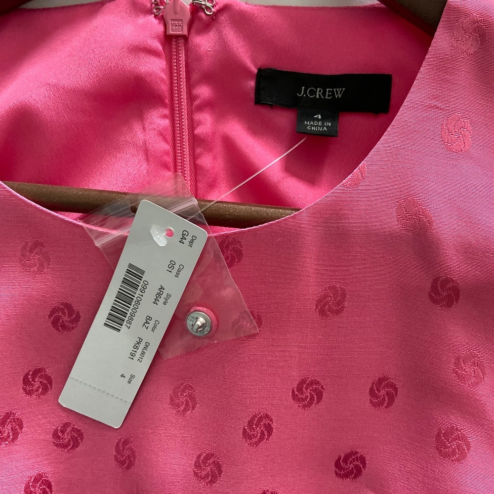 J. Crew pink dress